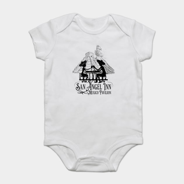 San Angel Inn Mexico Pavilion World Showcase Baby Bodysuit by Joaddo
